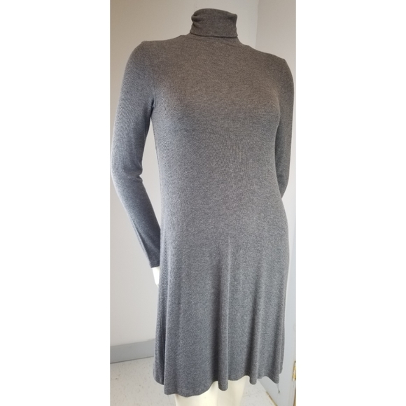 GAP Dresses & Skirts - Gap Gray Turtleneck Sweater Dress, XS